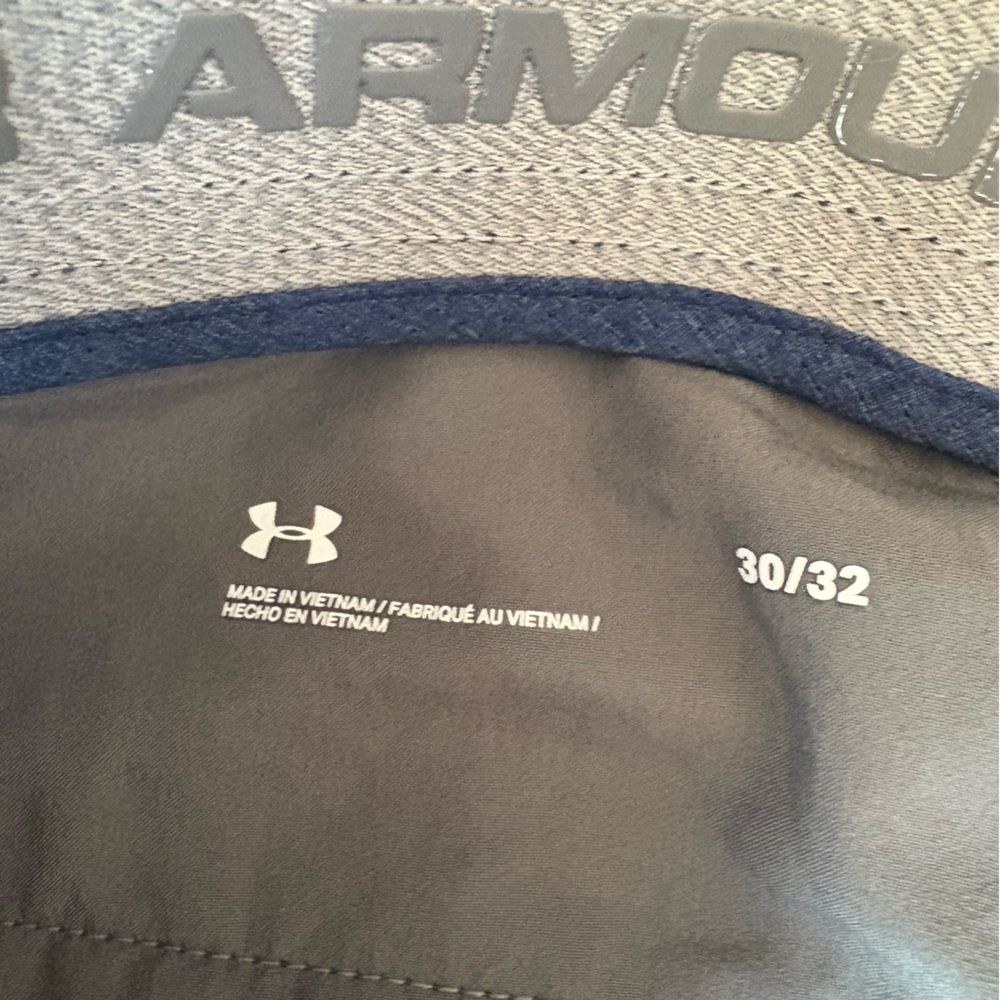Under Armour Men’s Golf Pants Blue Size 30x32 - Picture 5 of 9